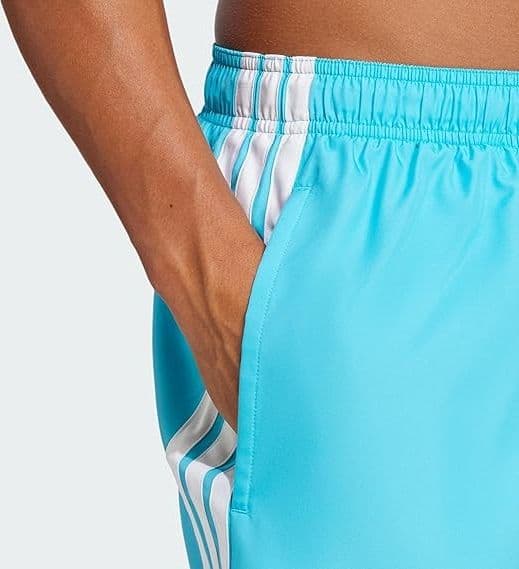 adidas 3-Stripes Uomo Swim Shorts 3-Inch - Turquoise in Pantaloncini e calzoncini 3A Moda Mare Sport - Bellaria Igea Marina, commercioVirtuoso.it