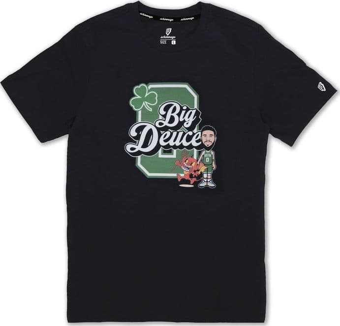 Scrimmage t-shirt Basketball uomo BIG DEUCE Black