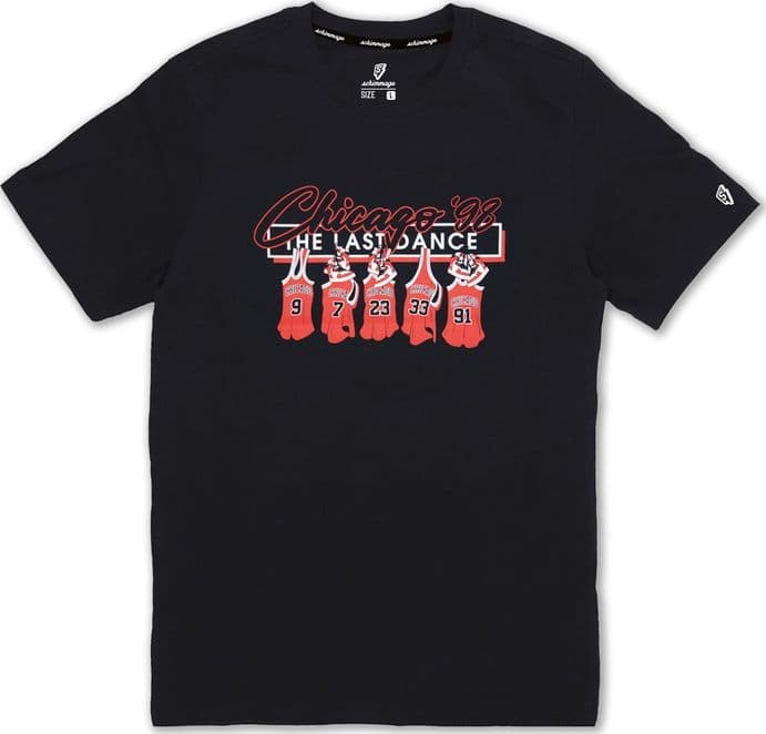 Scrimmage t-shirt Basketball uomo LAST DANCE Black