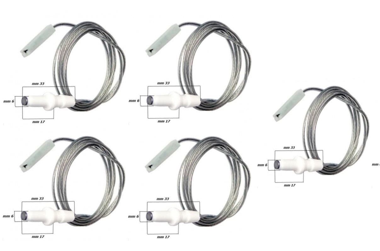 5 PZ CANDELETTA ACCENSIONE PIEZO ADATTA FRANKE CUCINA A GAS H 1523 1980290 13.2 in prodotto EuroStore07 - Alatri, commercioVirtuoso.it
