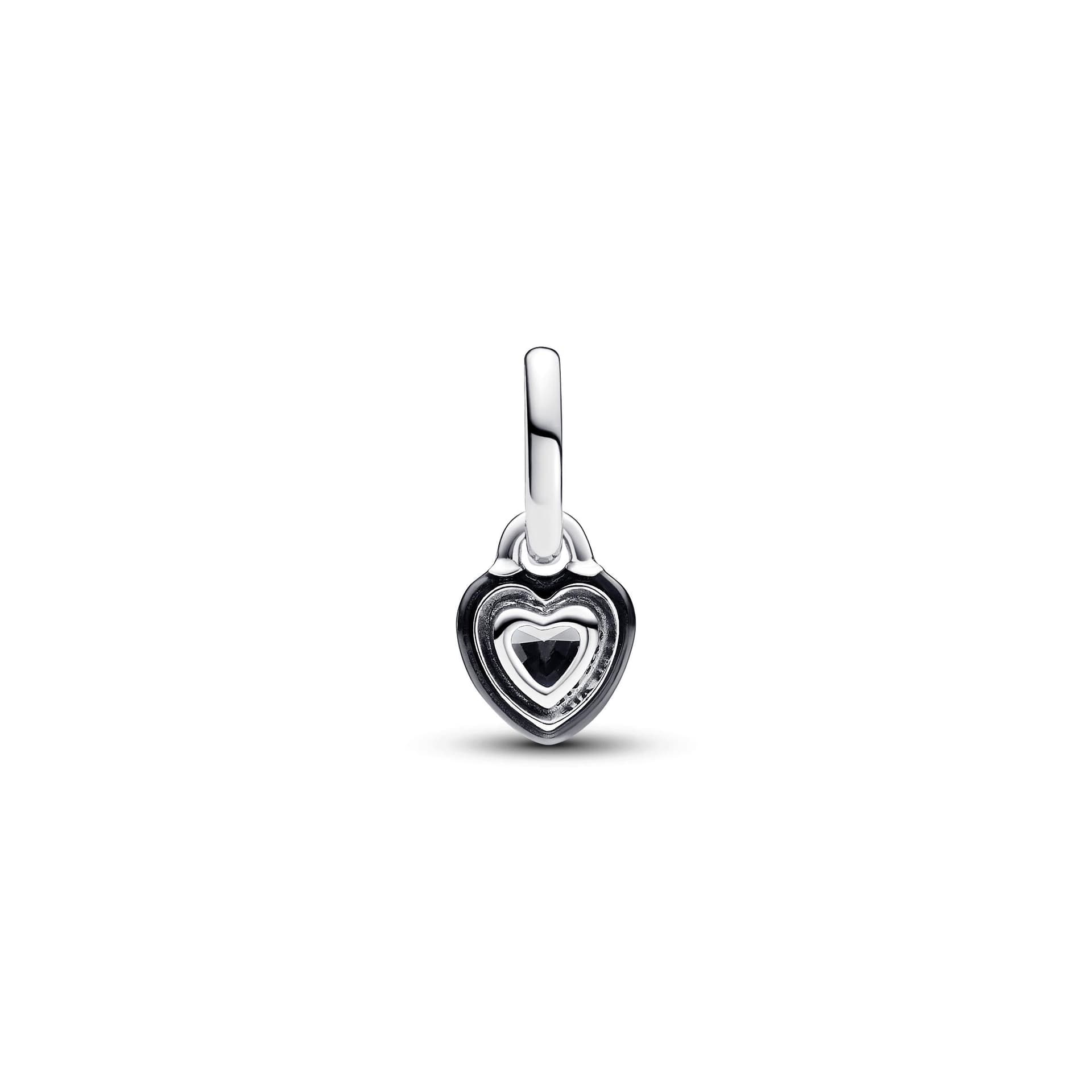PANDORA ME - Charm Mini Pendente Black Chakra Heart in Bead Charm Alba Gioielli - Casoria, commercioVirtuoso.it