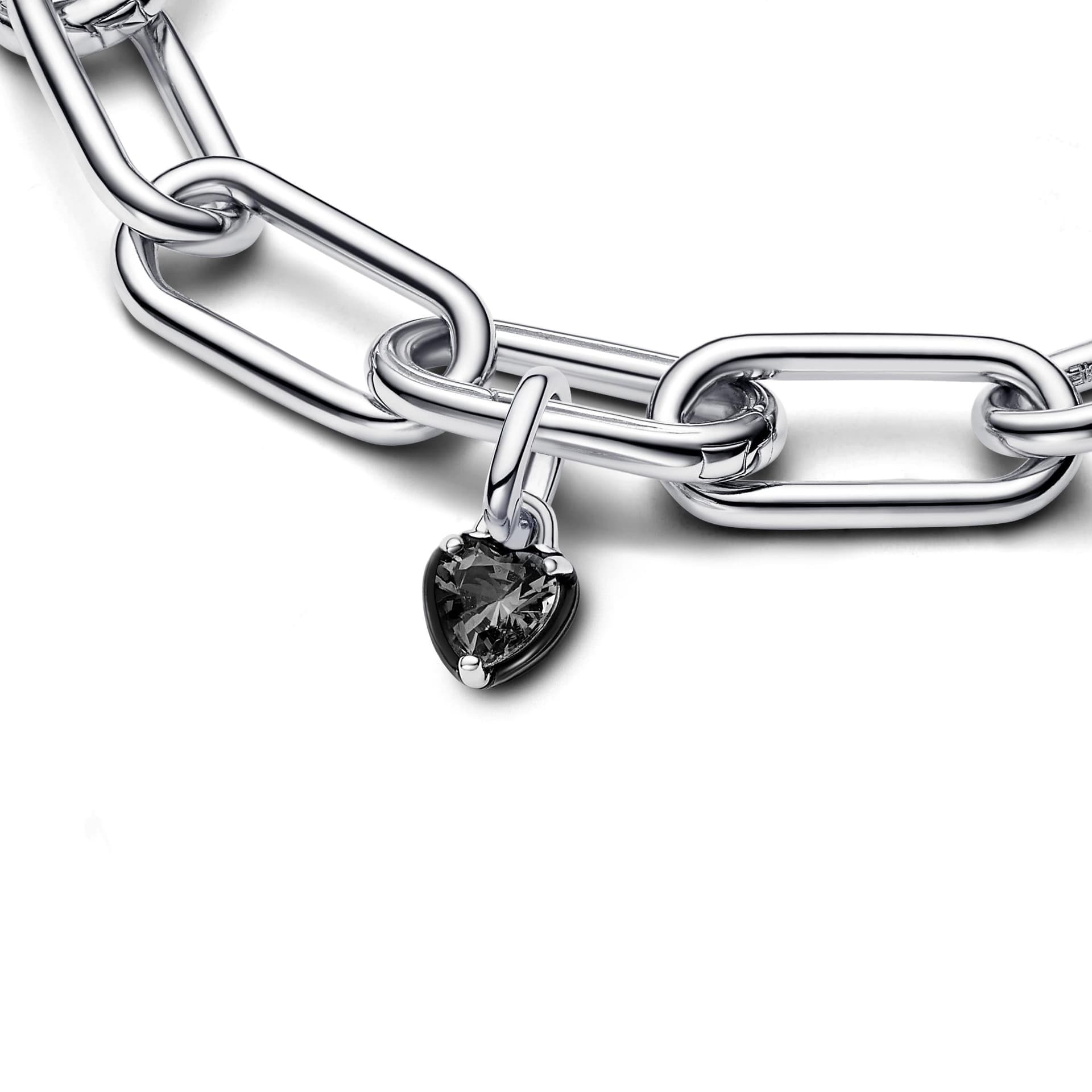 PANDORA ME - Charm Mini Pendente Black Chakra Heart in Bead Charm Alba Gioielli - Casoria, commercioVirtuoso.it