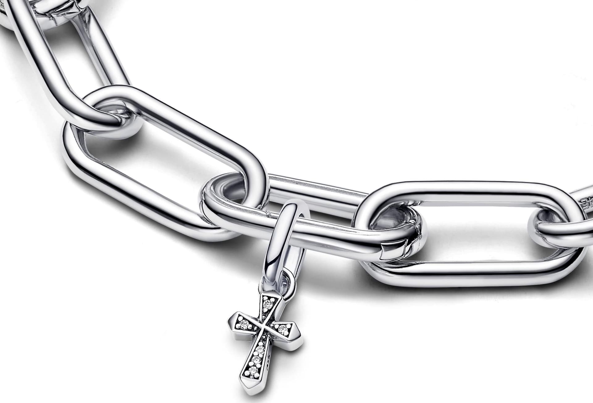 PANDORA - Charm Mini Pendente Cross Pandora me in Bead Charm Alba Gioielli - Casoria, commercioVirtuoso.it