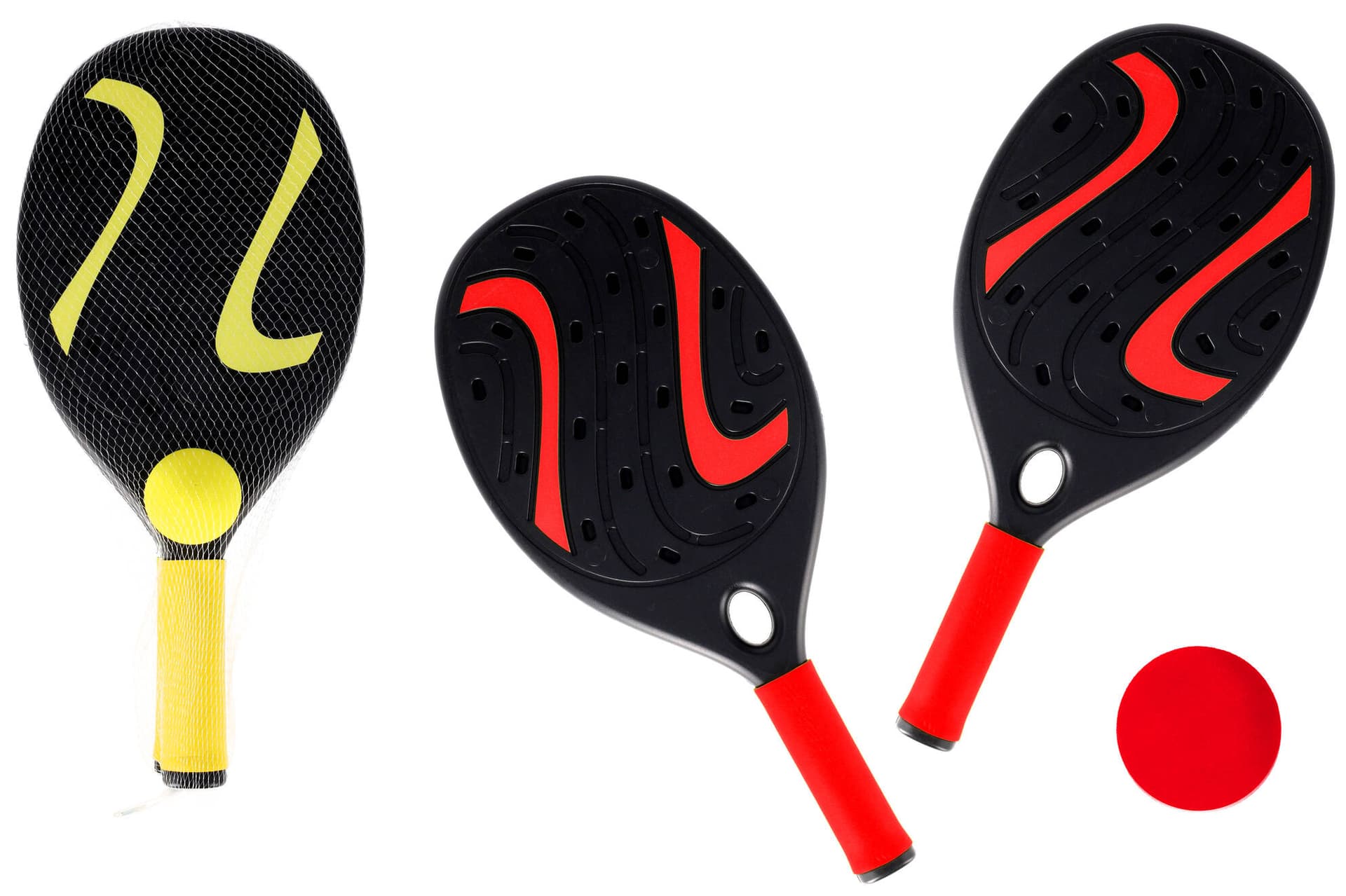 Racchette Padel 49.5x23x3cm con Palla 2 Colori