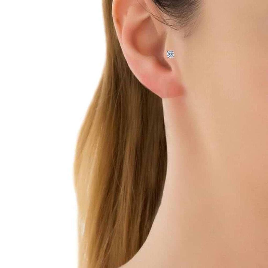 Stroili  -    Piercing Orecchio Bon Ton Oro Bianco Cubic Zirconia
