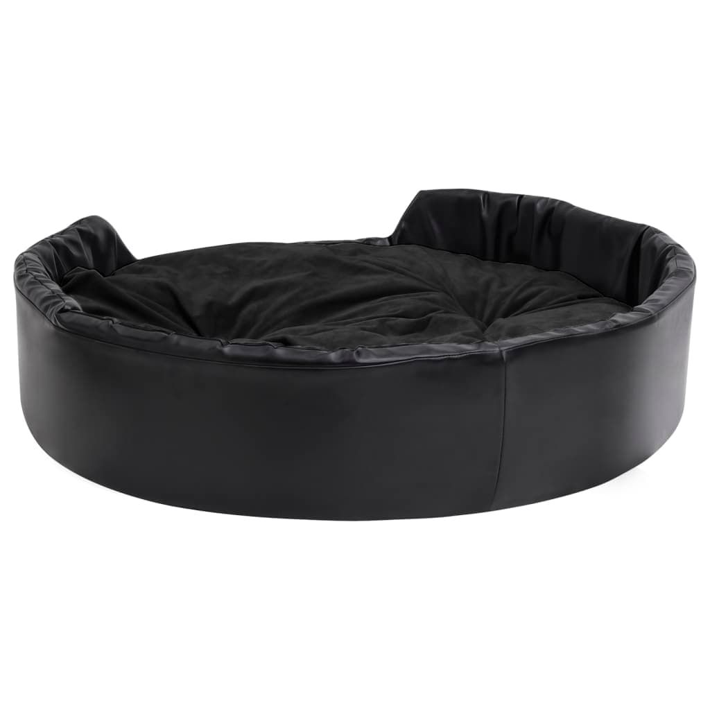 Lettino per Cani Cuccia da Interno Nero 99x89x21 cm in Peluche e Similpelle in Lettini Esplodia - Napoli, commercioVirtuoso.it