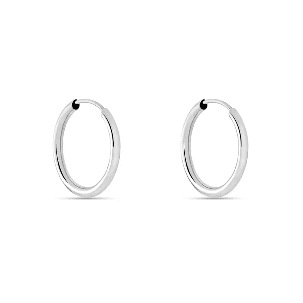Stroili  -  Orecchini A Cerchio Toujours Oro Bianco in Orecchini Alba Gioielli - Casoria, commercioVirtuoso.it