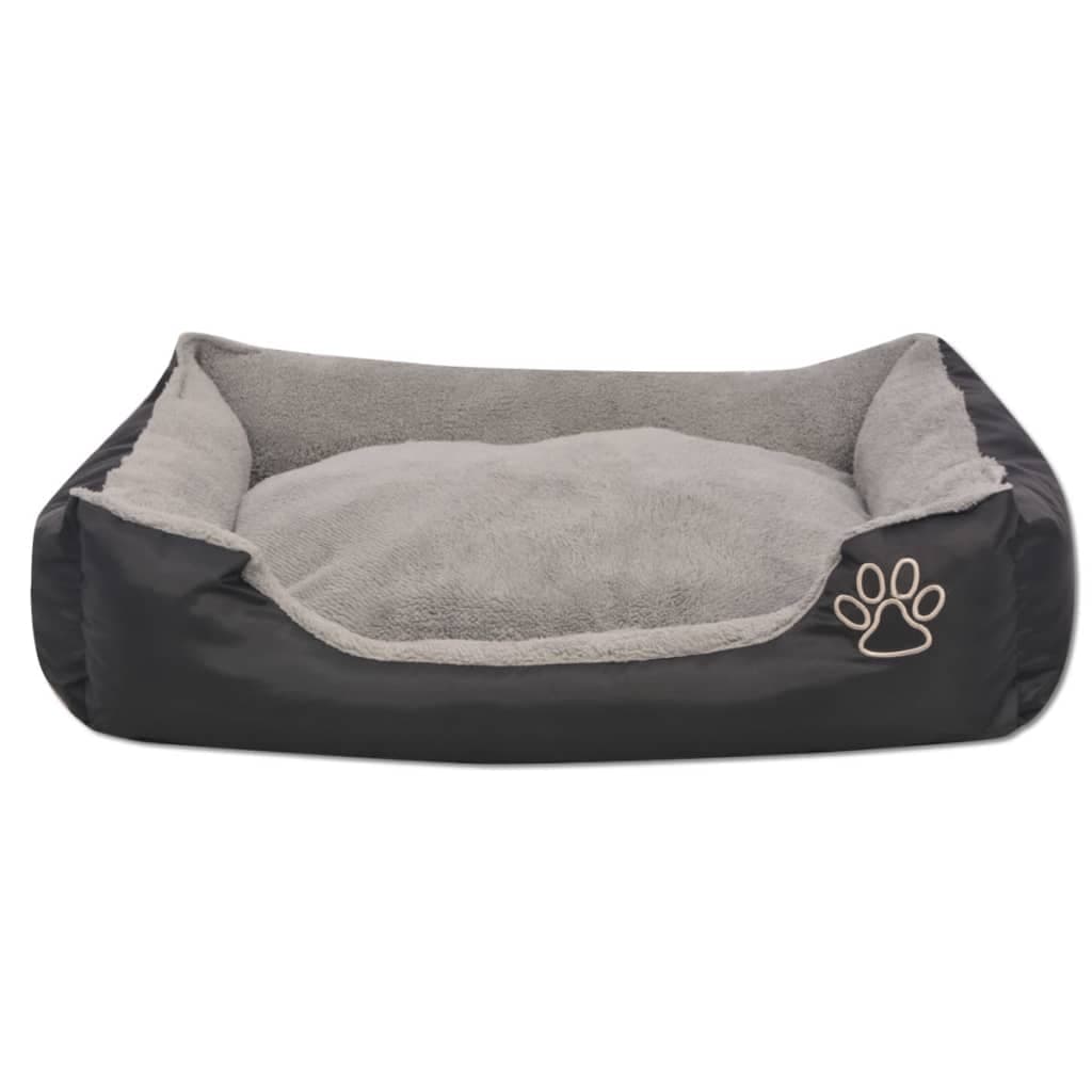 Cuccia per Cani Lettino con Cuscino Imbottito Taglia XXL Nero Fondo Antiscivolo in Lettini Esplodia - Napoli, commercioVirtuoso.it