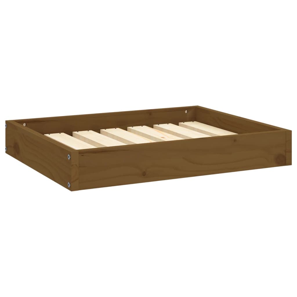 Cuccia per Cani Divano 61,5x49x9 cm in Legno Massello di Pino Colore Miele in Lettini Esplodia - Napoli, commercioVirtuoso.it