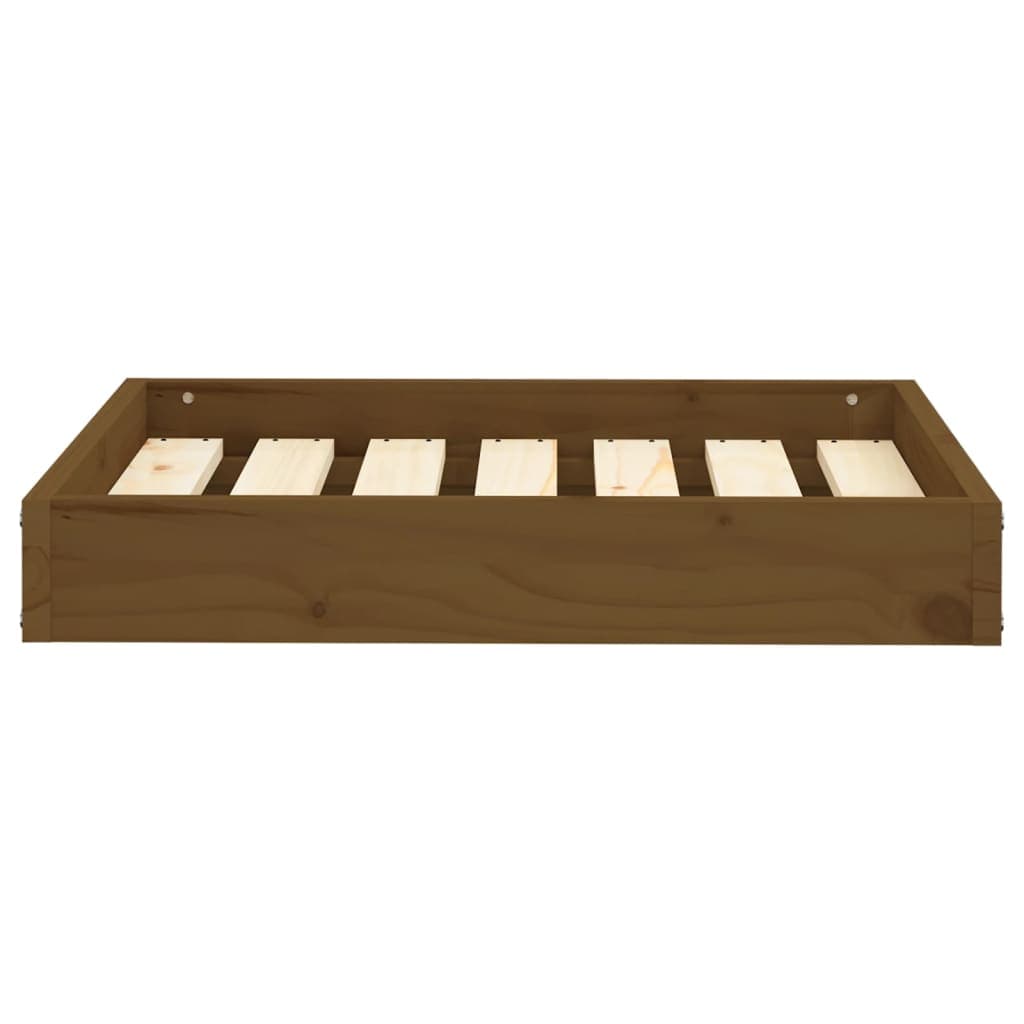 Cuccia per Cani Divano 61,5x49x9 cm in Legno Massello di Pino Colore Miele in Lettini Esplodia - Napoli, commercioVirtuoso.it