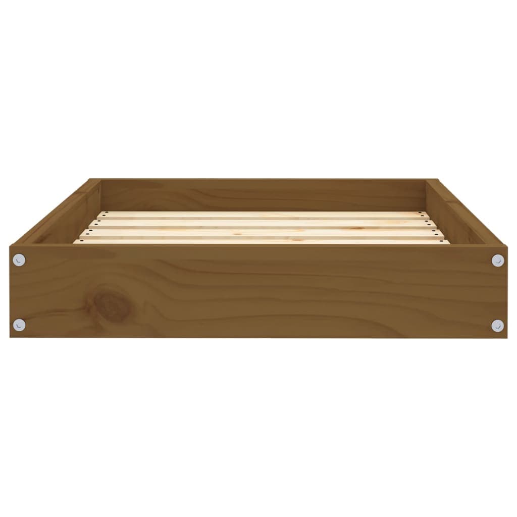 Cuccia per Cani Divano 61,5x49x9 cm in Legno Massello di Pino Colore Miele in Lettini Esplodia - Napoli, commercioVirtuoso.it
