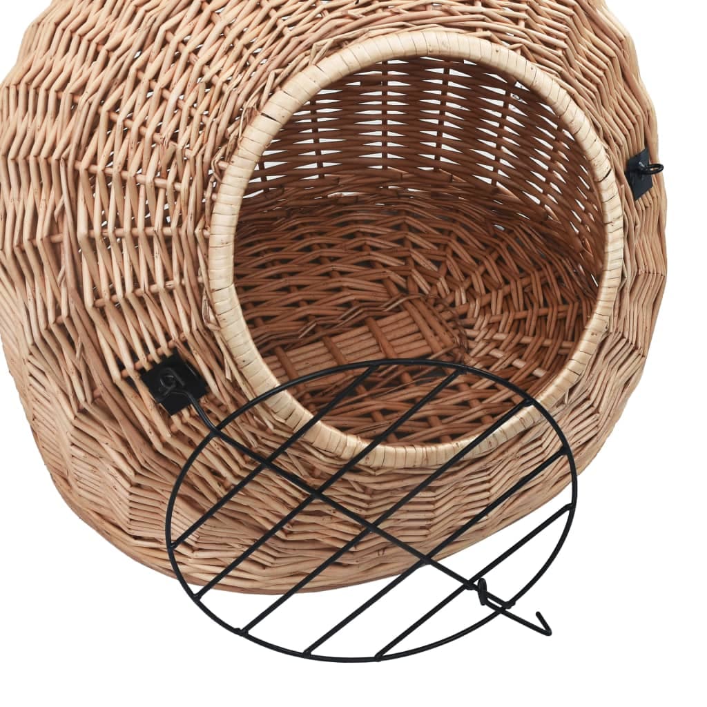 Trasportino per Gatti 45x35x35 cm in Salice Naturale Cestino con Anello in Alto in Contenitori da trasporto Esplodia - Napoli, commercioVirtuoso.it