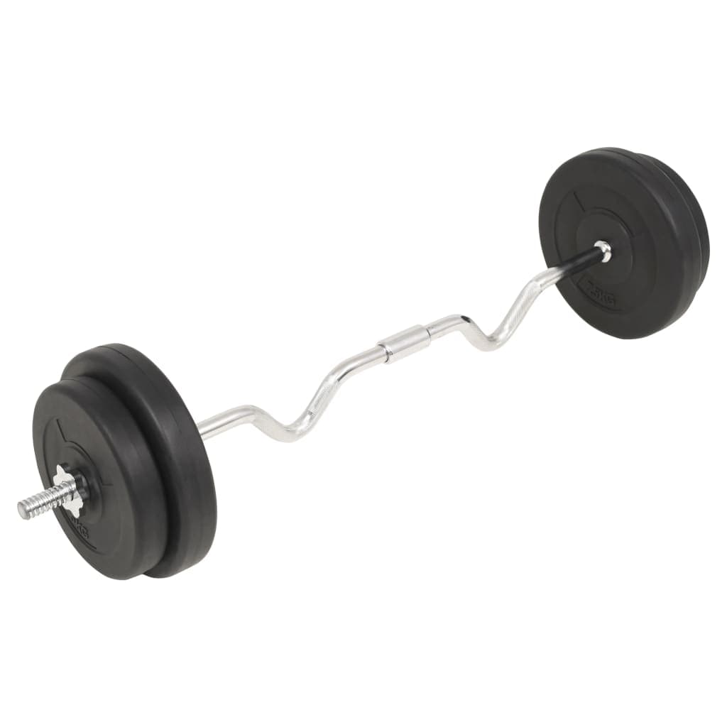 Set per Bilanciere 30 kg con Piastre in Cemento Allenamento Palestra Fitness in Manubri Esplodia - Napoli, commercioVirtuoso.it
