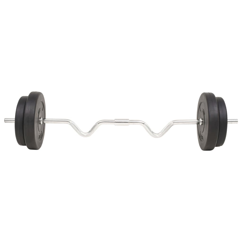 Set per Bilanciere 30 kg con Piastre in Cemento Allenamento Palestra Fitness in Manubri Esplodia - Napoli, commercioVirtuoso.it