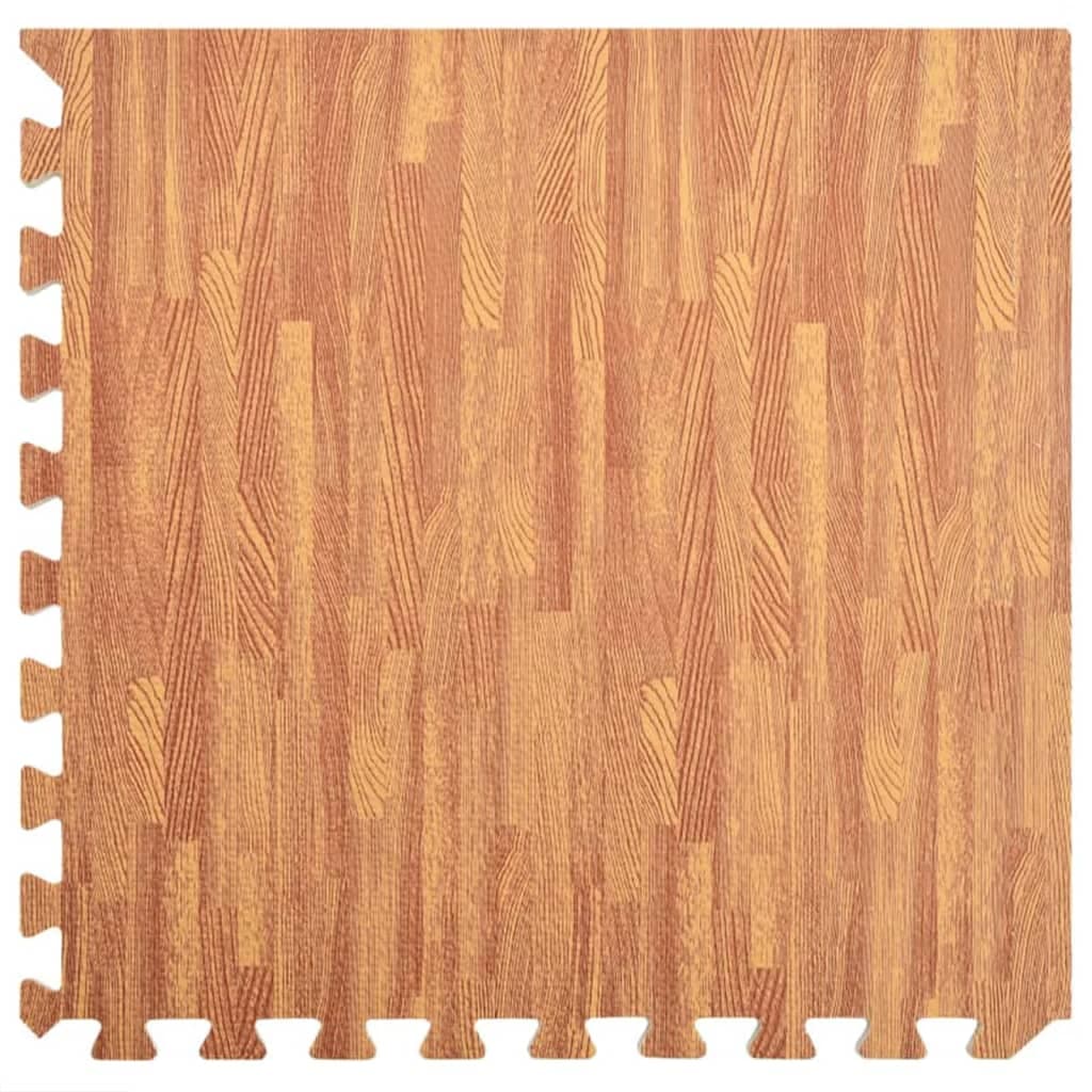 Tappetino a Incastro 24 pz 8,64 m² Venature Legno in Schiuma EVA Antiscivolo in Tappetini per ginnastica Esplodia - Napoli, commercioVirtuoso.it