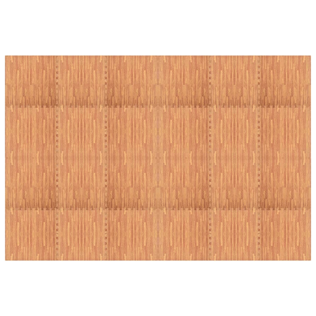Tappetino a Incastro 24 pz 8,64 m² Venature Legno in Schiuma EVA Antiscivolo in Tappetini per ginnastica Esplodia - Napoli, commercioVirtuoso.it