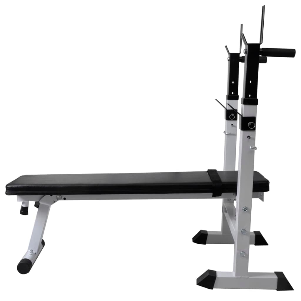 Panca Reclinabile con Rack Bilanciere e Set Manubri 60,5 kg in Panche regolabili Esplodia - Napoli, commercioVirtuoso.it