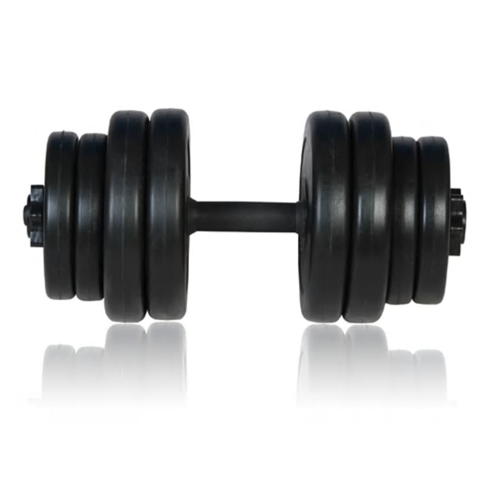 Set Manubrio 15 kg da Palestra Fitness Manico in Plastica Antiscivolo in Manubri Esplodia - Napoli, commercioVirtuoso.it