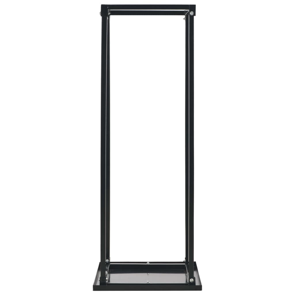 Rastrelliera per Legna da Ardere Base Nera 37x37x113cm Acciaio in Portalegna Esplodia - Napoli, commercioVirtuoso.it