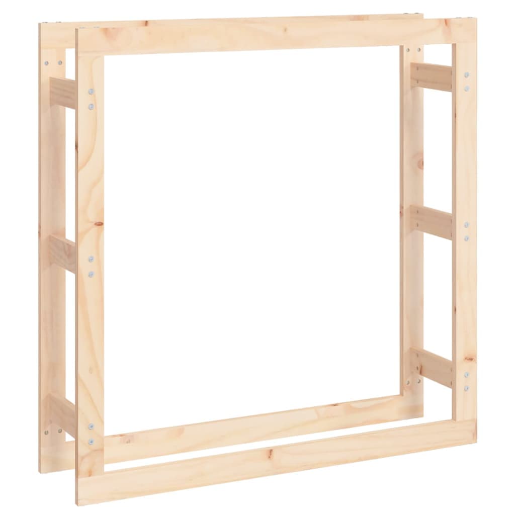 Portalegna 100x25x100 cm in Legno Massello di Pino in Culle portalegna Esplodia - Napoli, commercioVirtuoso.it