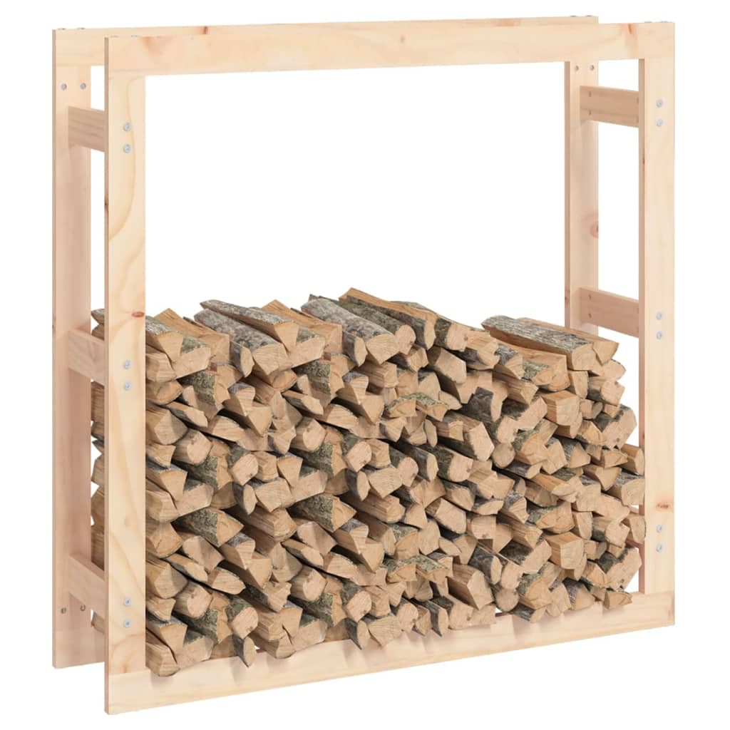 Portalegna 100x25x100 cm in Legno Massello di Pino in Culle portalegna Esplodia - Napoli, commercioVirtuoso.it