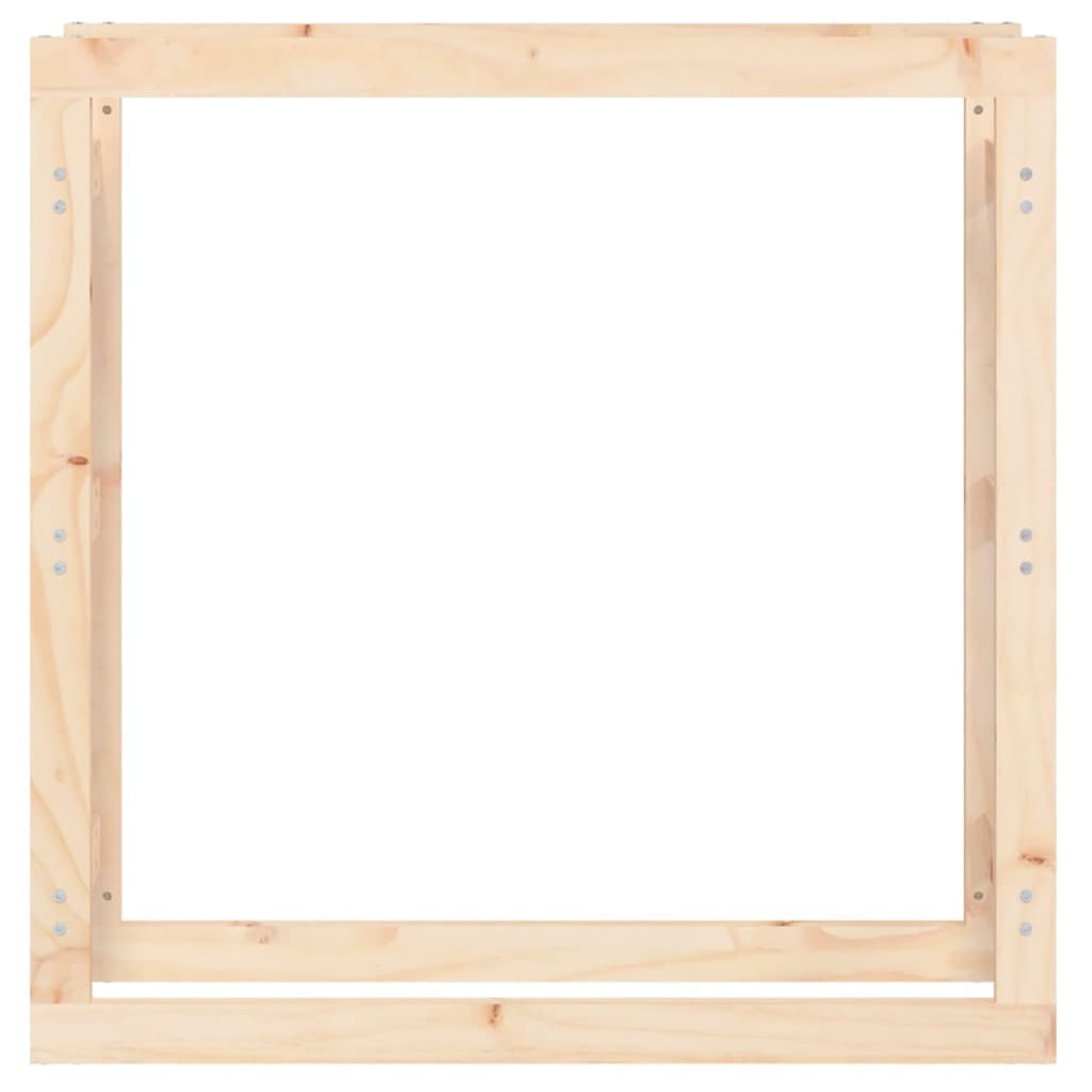 Portalegna 100x25x100 cm in Legno Massello di Pino in Culle portalegna Esplodia - Napoli, commercioVirtuoso.it