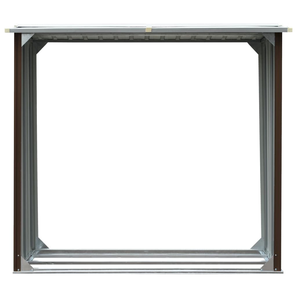 Portalegna Capannone in Acciaio Zincato 172x91x154 cm Marrone in Capanni Esplodia - Napoli, commercioVirtuoso.it