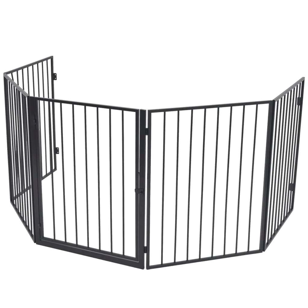 Cancelletto di Protezione per Camino e Stufa in Acciaio Nero in Cancelletti per porte e scale Esplodia - Napoli, commercioVirtuoso.it