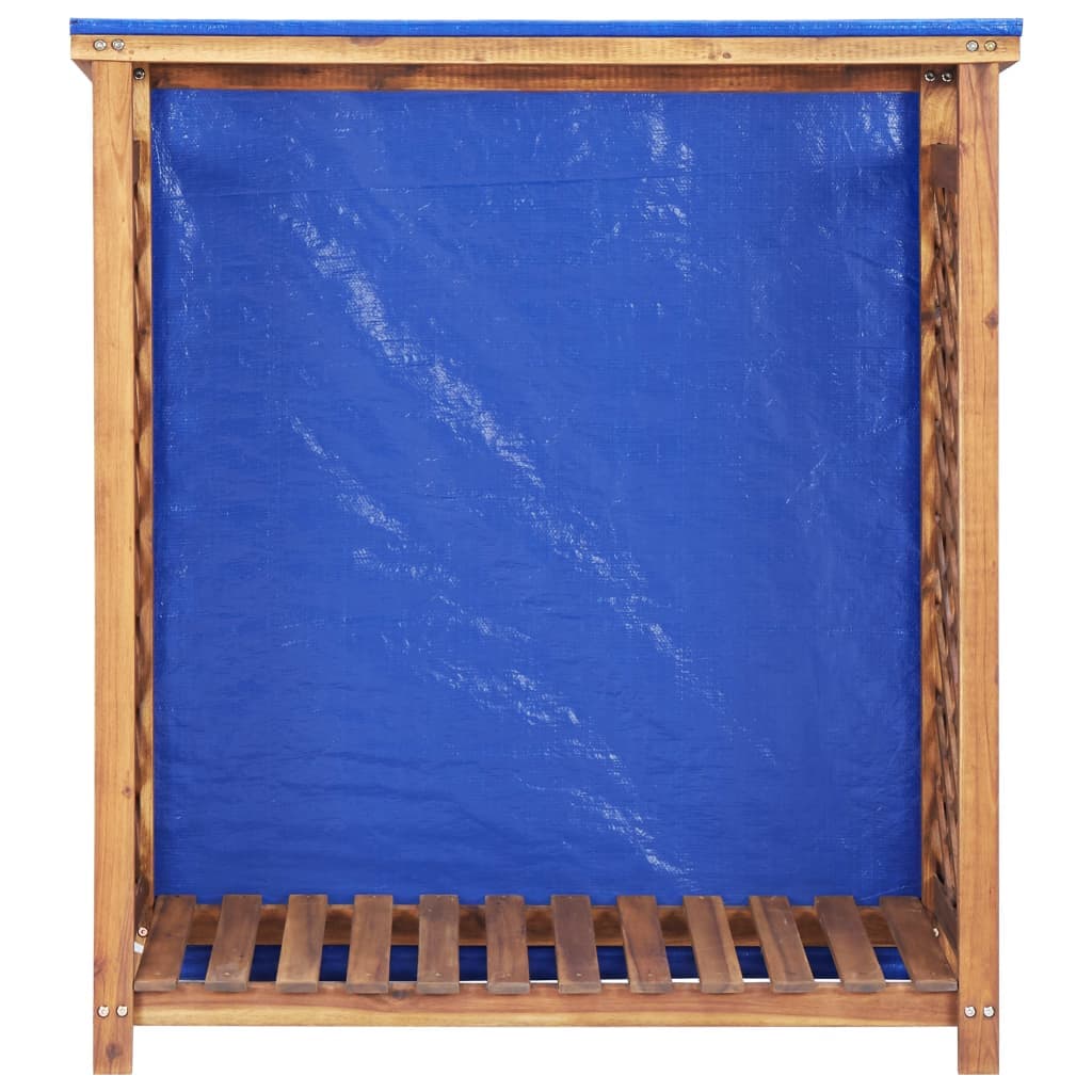 Rimessa per Legna da Ardere 105x38x115 cm in Massello di Acacia in Portalegna Esplodia - Napoli, commercioVirtuoso.it
