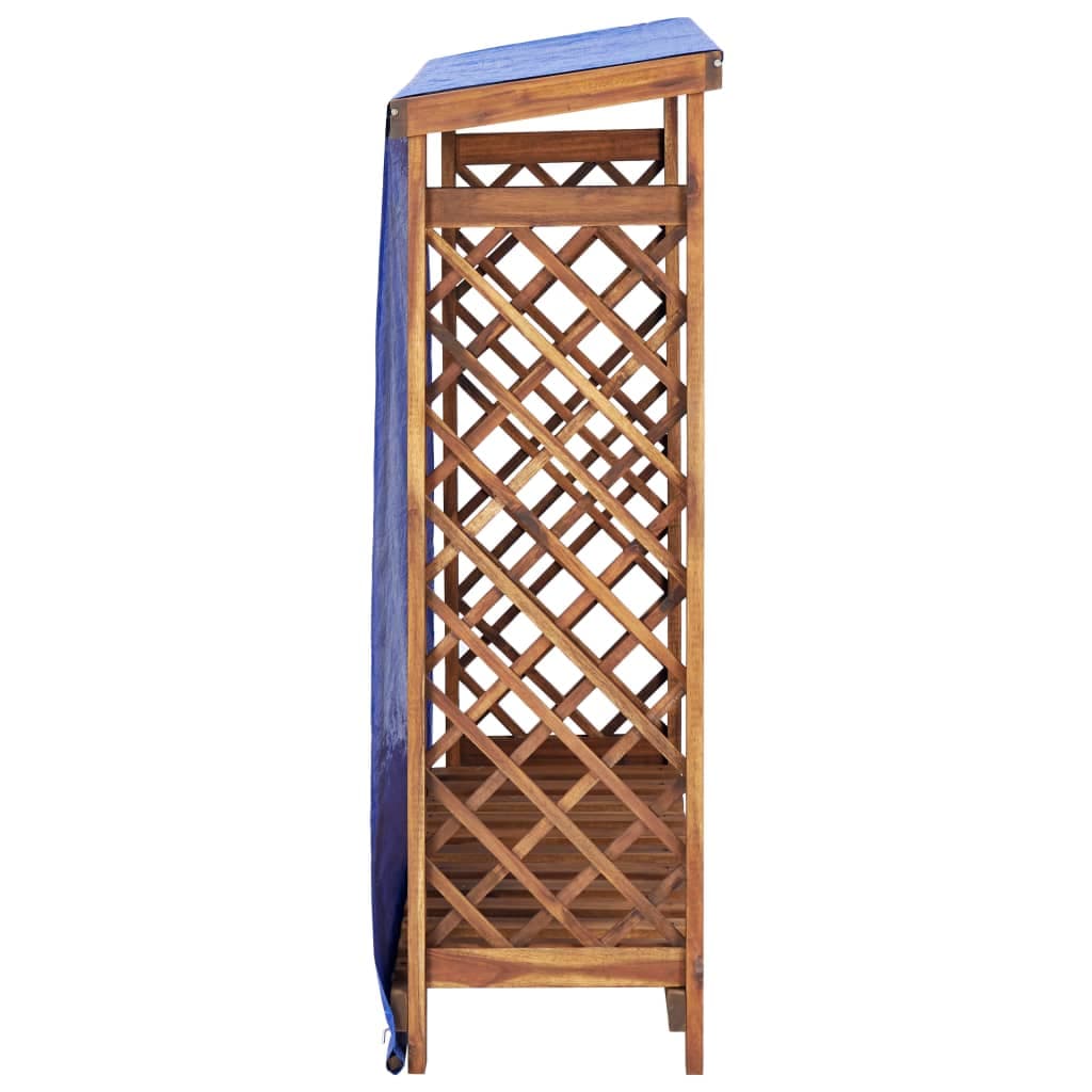 Rimessa per Legna da Ardere 105x38x115 cm in Massello di Acacia in Portalegna Esplodia - Napoli, commercioVirtuoso.it