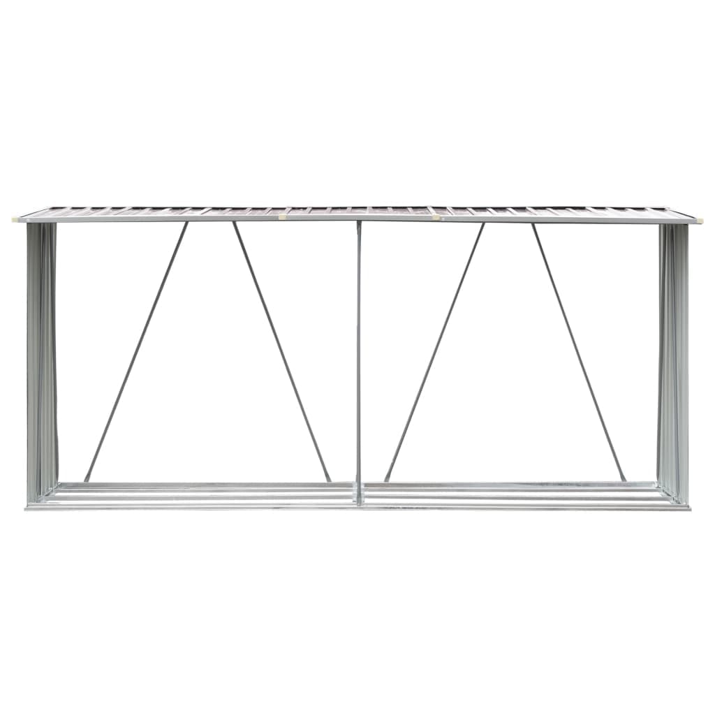 Portalegna Capannone da Giardino in Acciaio Zincato 330x84x152cm Marrone in Capanni Esplodia - Napoli, commercioVirtuoso.it