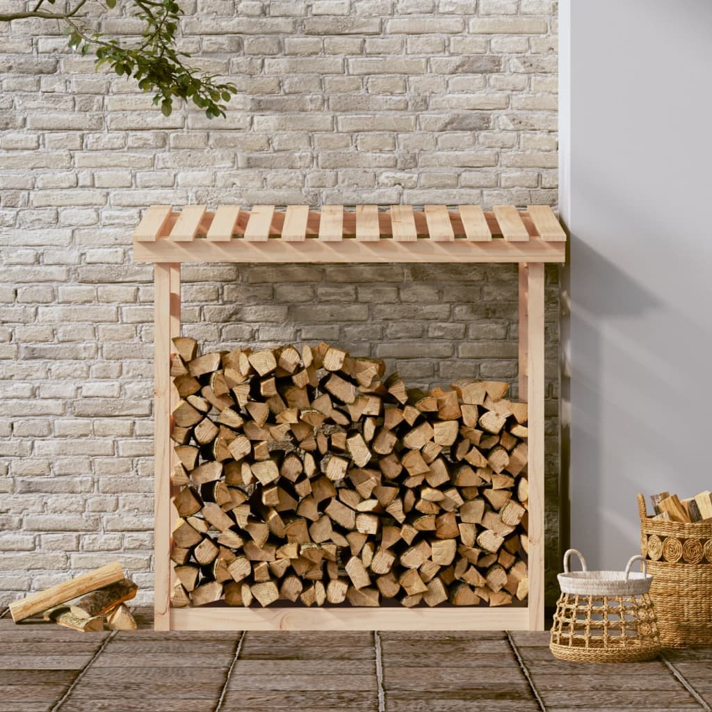 Portalegna 108x64,5x110 cm Portaceppi in Legno Massello di Pino in Cestini portalegna Esplodia - Napoli, commercioVirtuoso.it