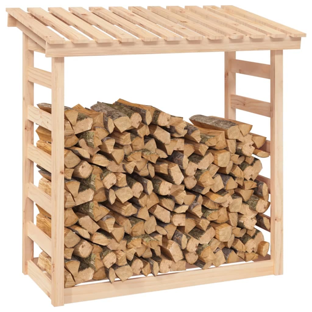 Portalegna 108x64,5x110 cm Portaceppi in Legno Massello di Pino in Cestini portalegna Esplodia - Napoli, commercioVirtuoso.it