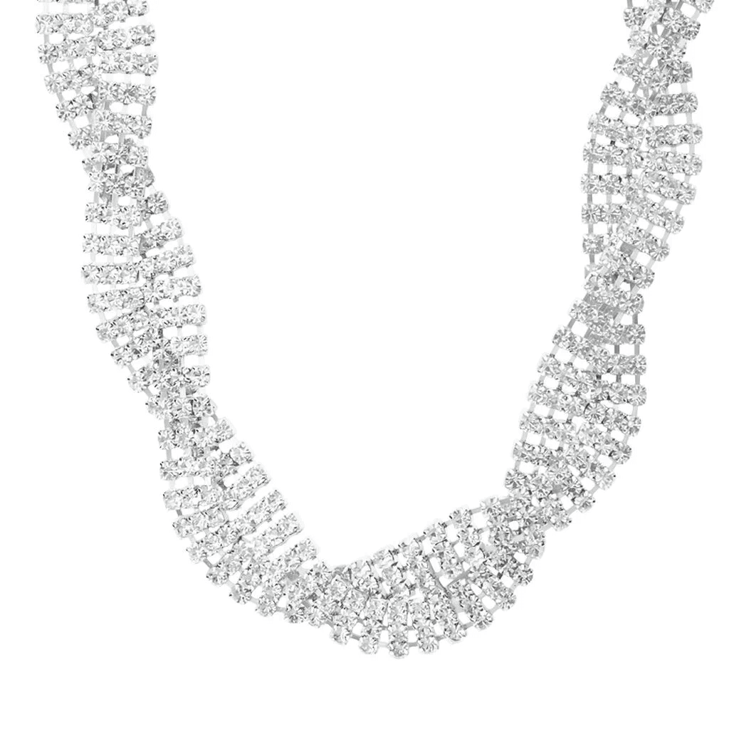 Stroili - Collana Romantic Shine Metallo Cristallo