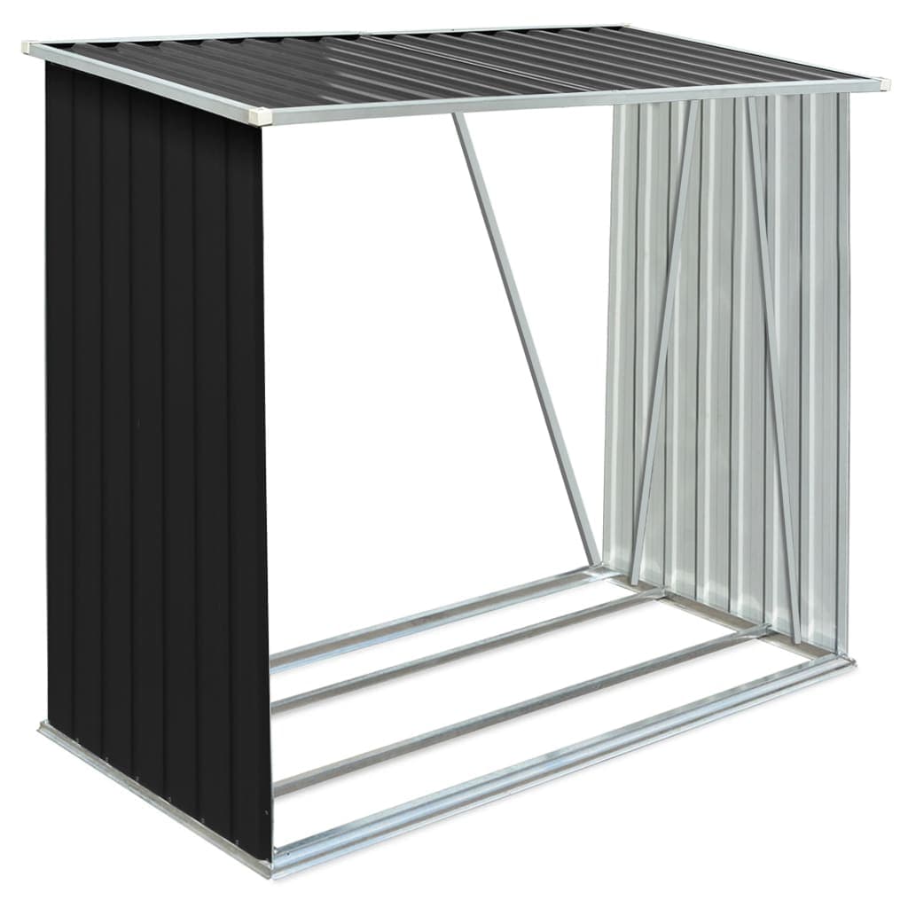 Portalegna da Giardino in Acciaio Zincato Capannone 163x83x154cm Antracite in Portalegna Esplodia - Napoli, commercioVirtuoso.it