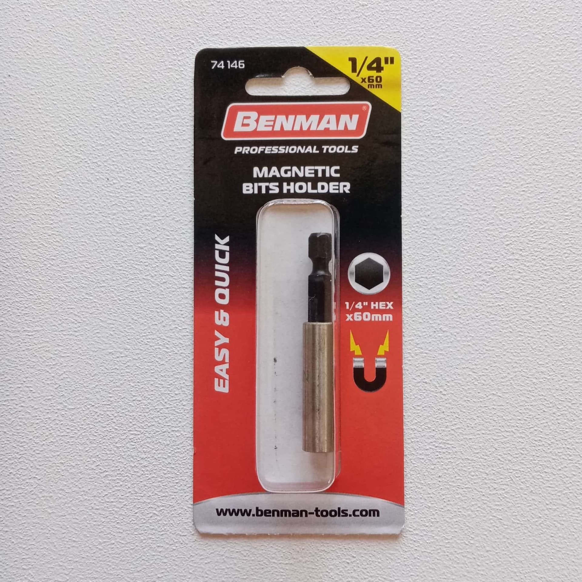 Benman 60mm porta inserto attacco esagonale in Connettori Aloiserw.com - Altomonte, commercioVirtuoso.it