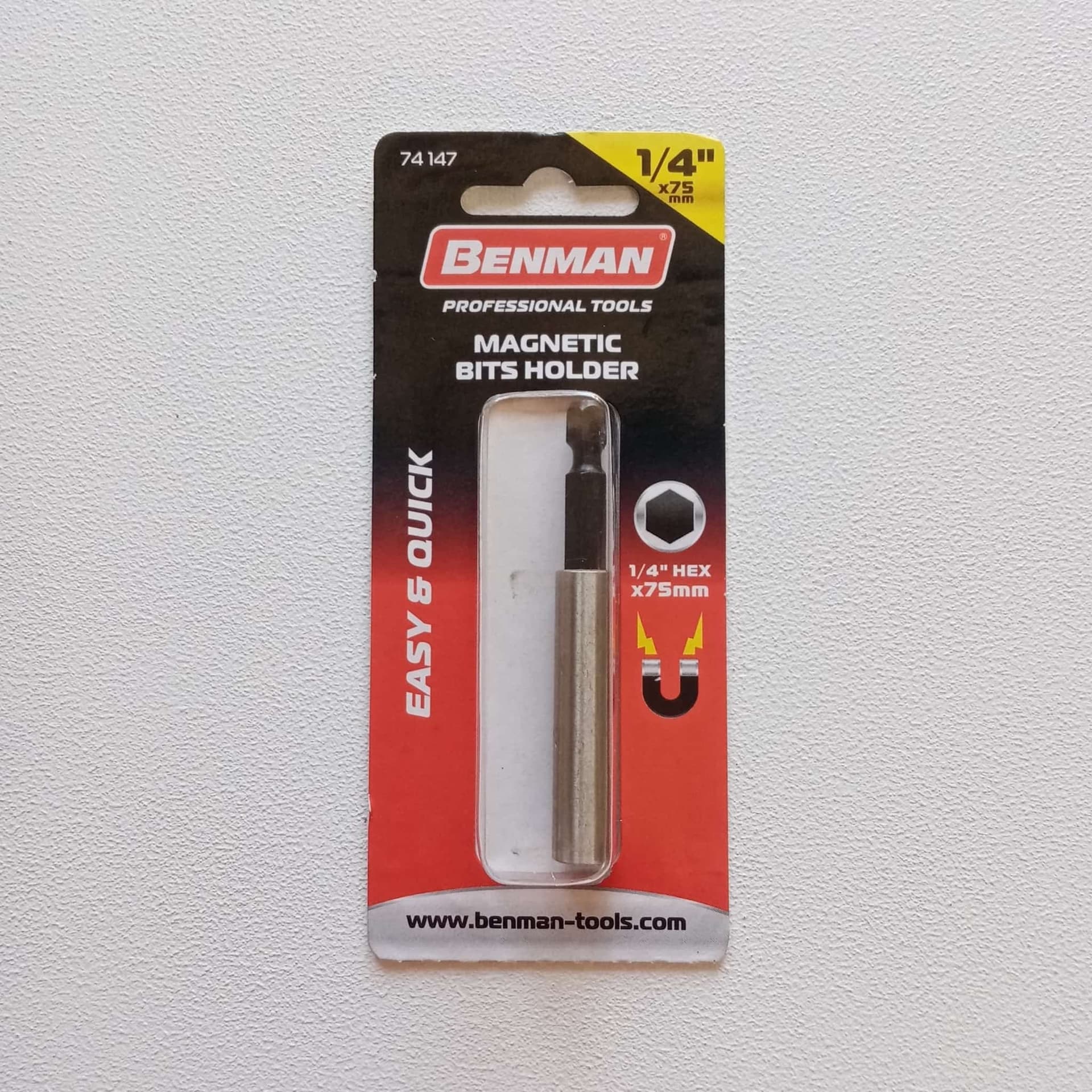 Benman 75mm porta inserto attacco esagonale in Set punte per cacciavite Aloiserw.com - Altomonte, commercioVirtuoso.it
