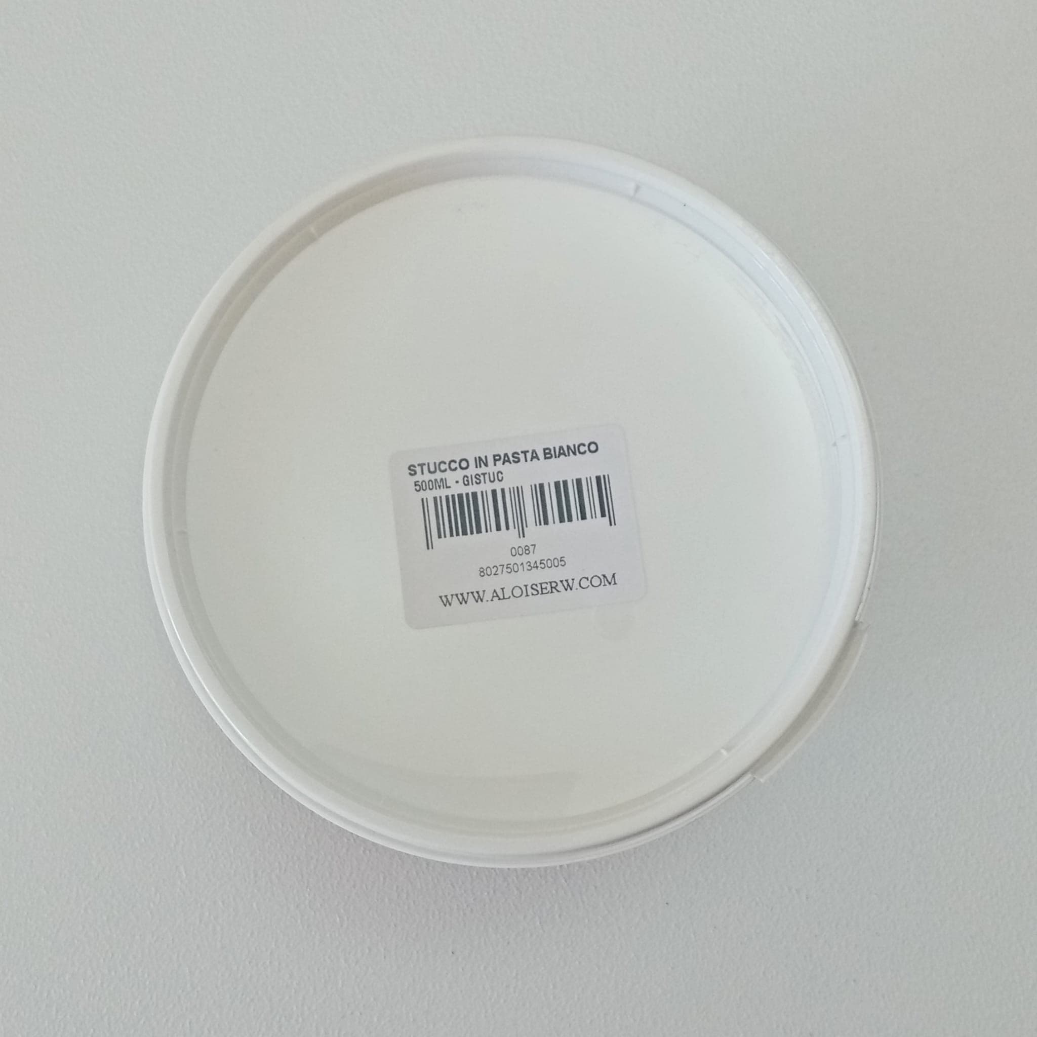 GISTUC 500ml stucco in pasta bianco per legno e muri - per interni in Stucco Aloiserw.com - Altomonte, commercioVirtuoso.it