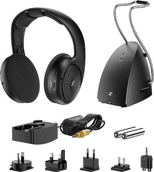 Cuffie wireless sennheiser rs 120-w wireless tv black - RS120W