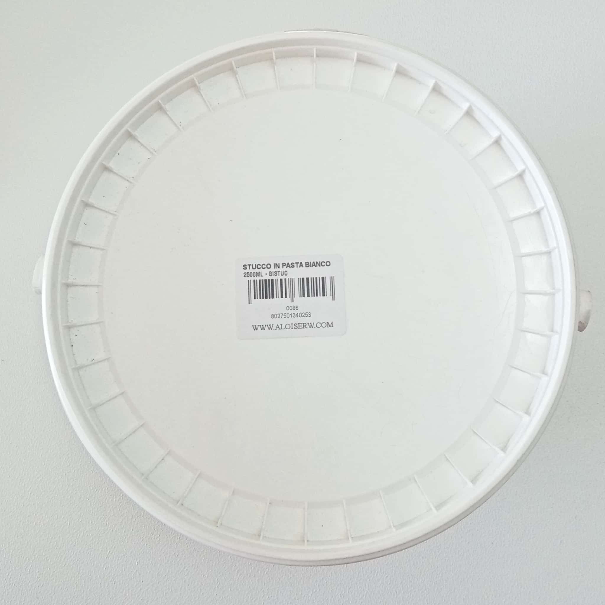 GISTUC 2,5lt stucco in pasta bianco per legno e muri - per interni in Stucco Aloiserw.com - Altomonte, commercioVirtuoso.it