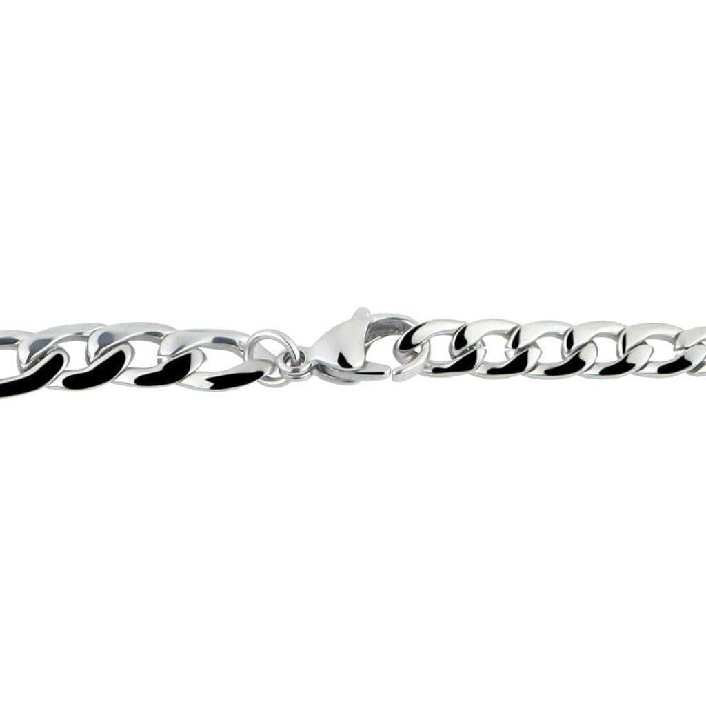 Stroili - Collana Man Code Acciaio Bicolore Bianco / Nero Cubic Zirconia in Collane Alba Gioielli - Casoria, commercioVirtuoso.it