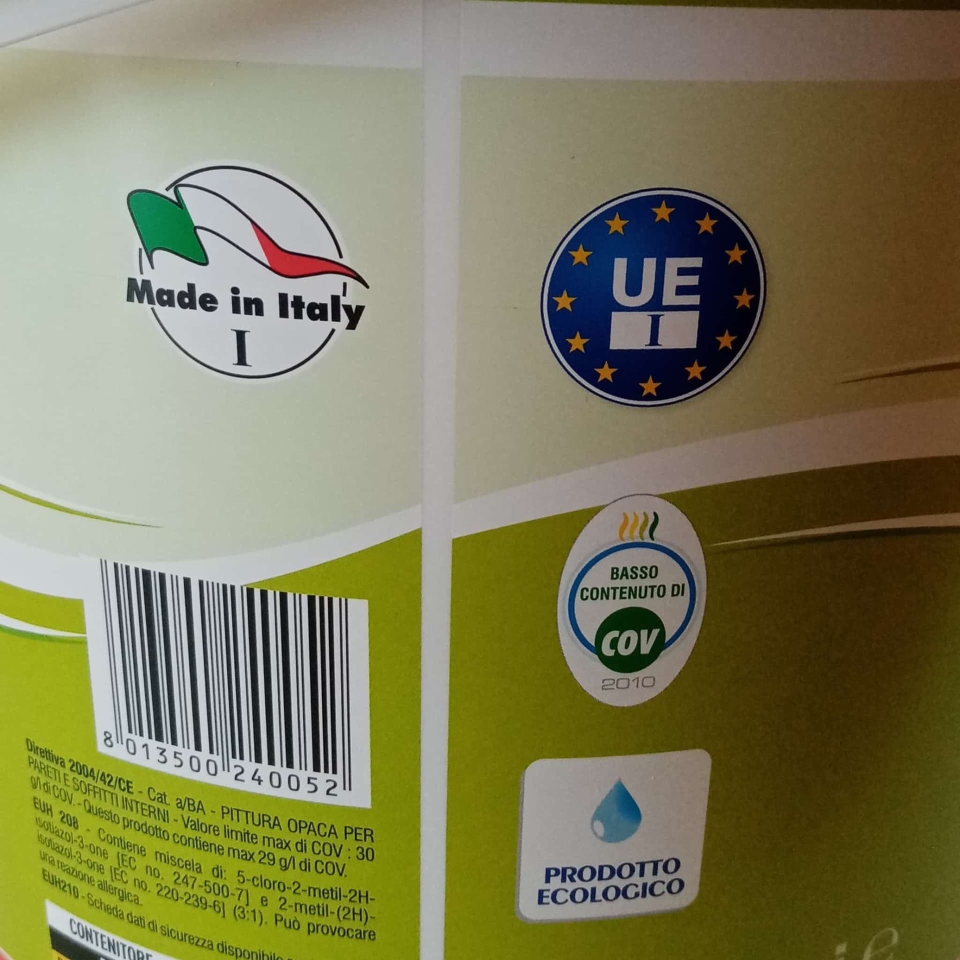 Colorificio Guelfi Casabianca 5lt pittura bianca semi lavabile per interni in Pittura per pareti Aloiserw.com - Altomonte, commercioVirtuoso.it