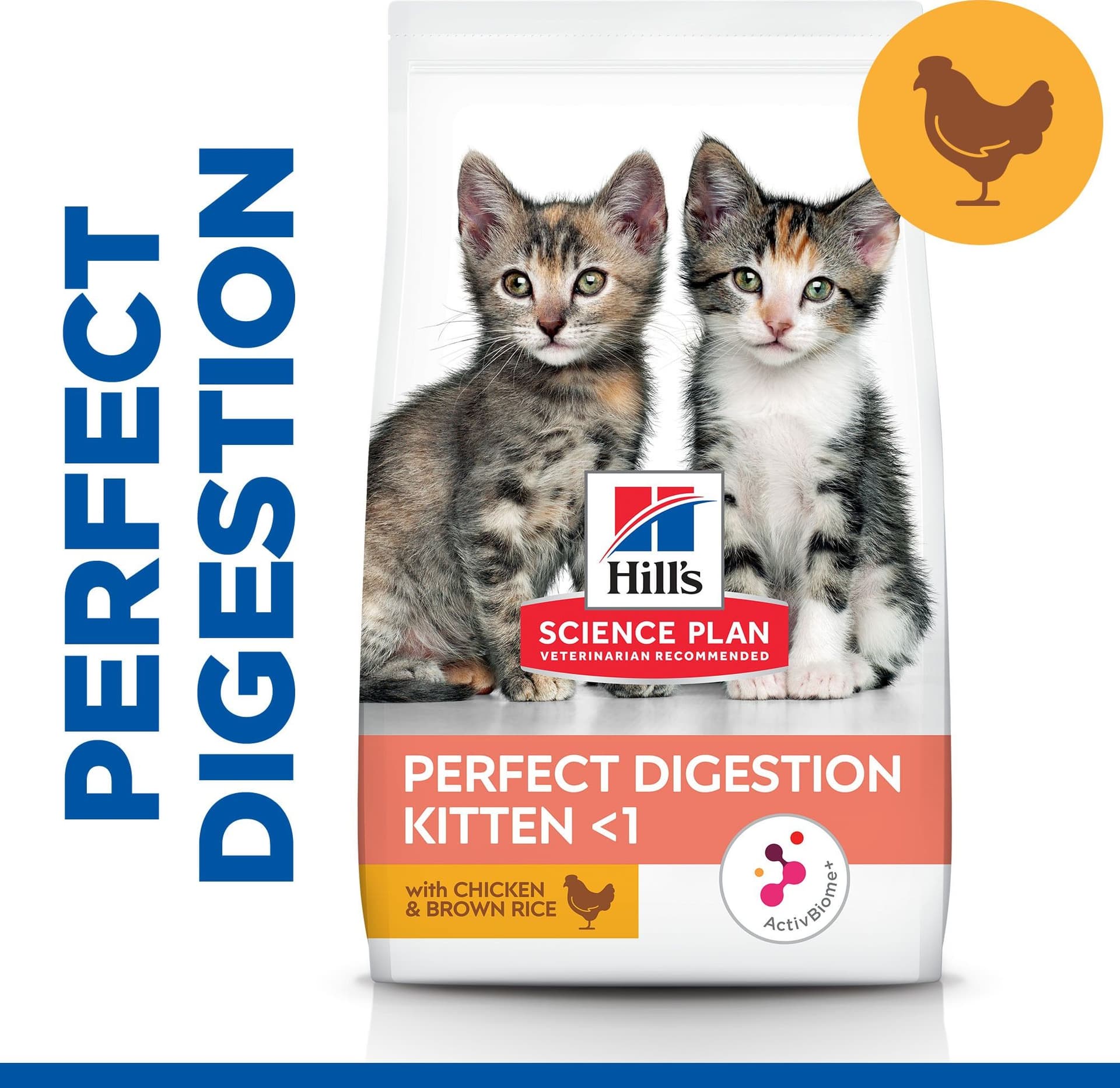 Hill's Perfect Digestion secco Gatti Kitten pollo in Secco 101 Market - Poggibonsi, commercioVirtuoso.it