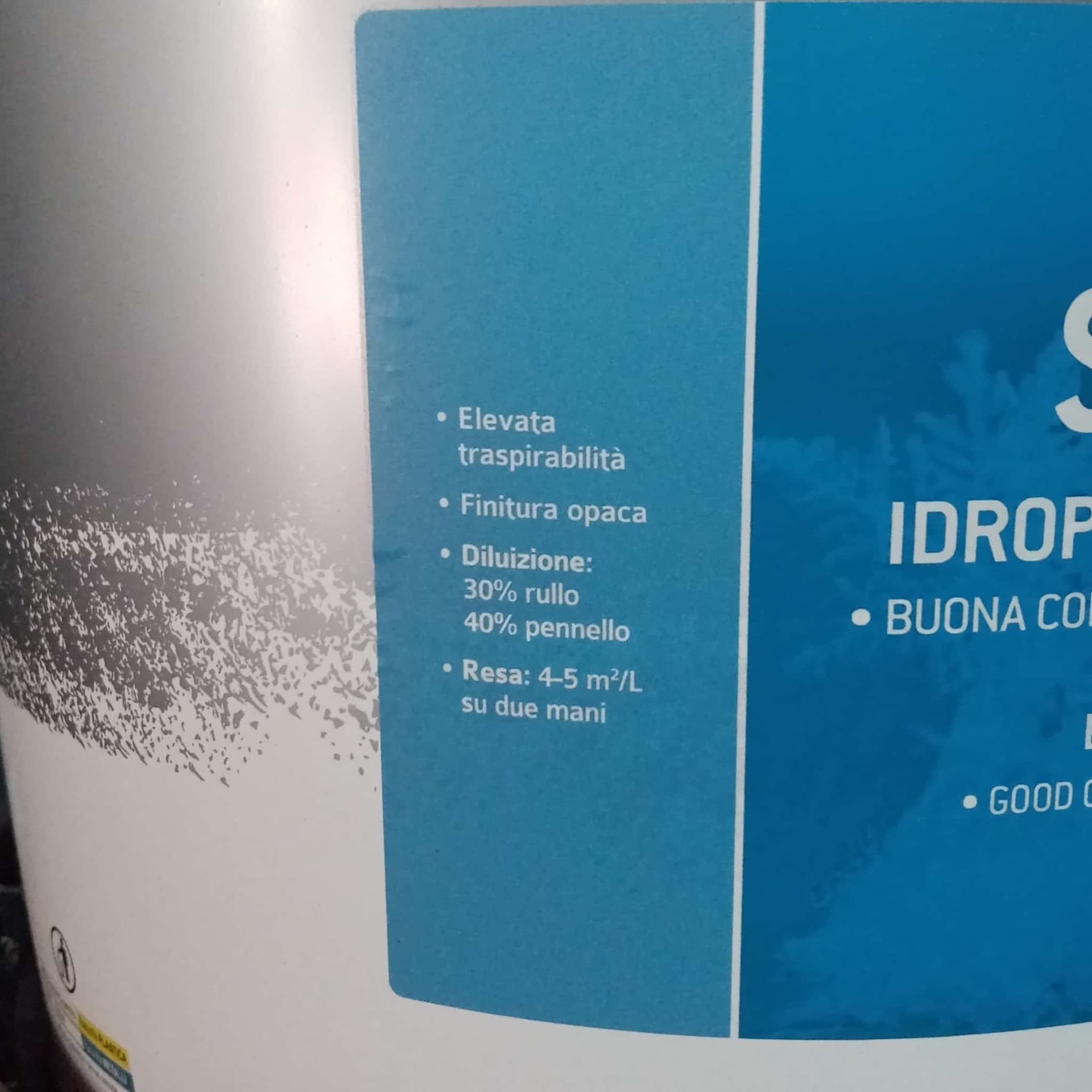 Tixe Stelvio 14lt idro pittura traspirante bianca opaca per interni in Pittura per pareti Aloiserw.com - Altomonte, commercioVirtuoso.it