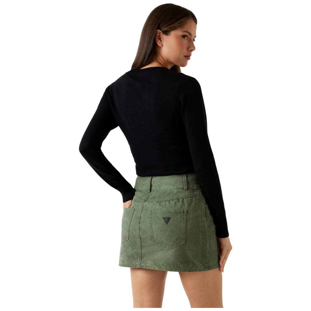 Guess pullover nero logo strass REYNA W5BR40Z2NQ2G1K8 in Felpe senza cappuccio Prodotti di Classe - Nocera Superiore, commercioVirtuoso.it