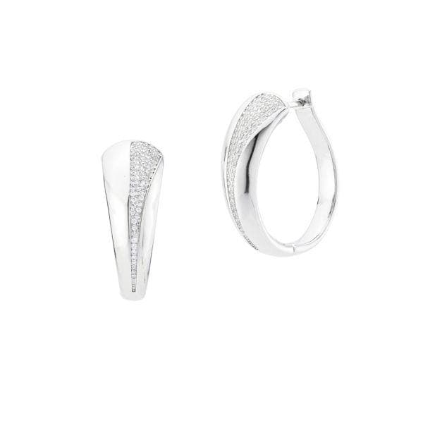 Boccadamo - Orecchini ovali con zirconi in Orecchini Alba Gioielli - Casoria, commercioVirtuoso.it