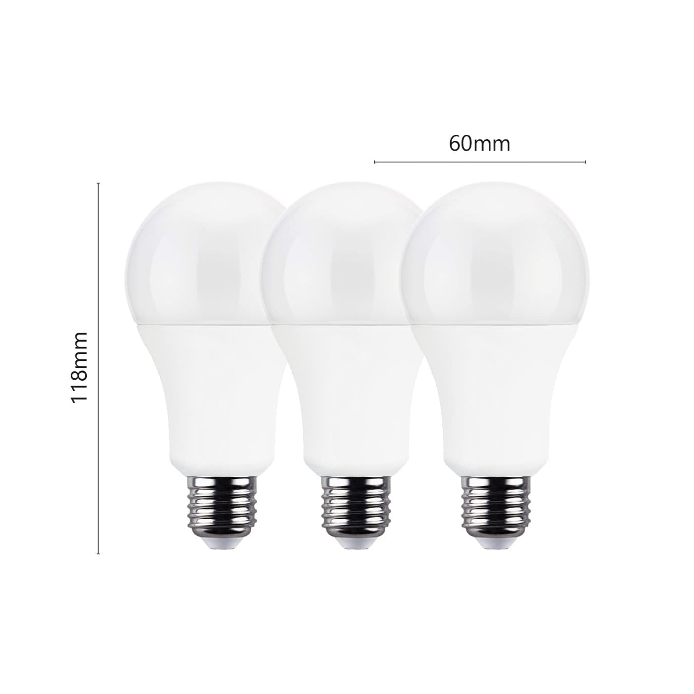 Alca Power A60 13W 175-250V 1250LM 4000K E27 lampada classica a led box da 3pz in Lampadine a LED Aloiserw.com - Altomonte, commercioVirtuoso.it