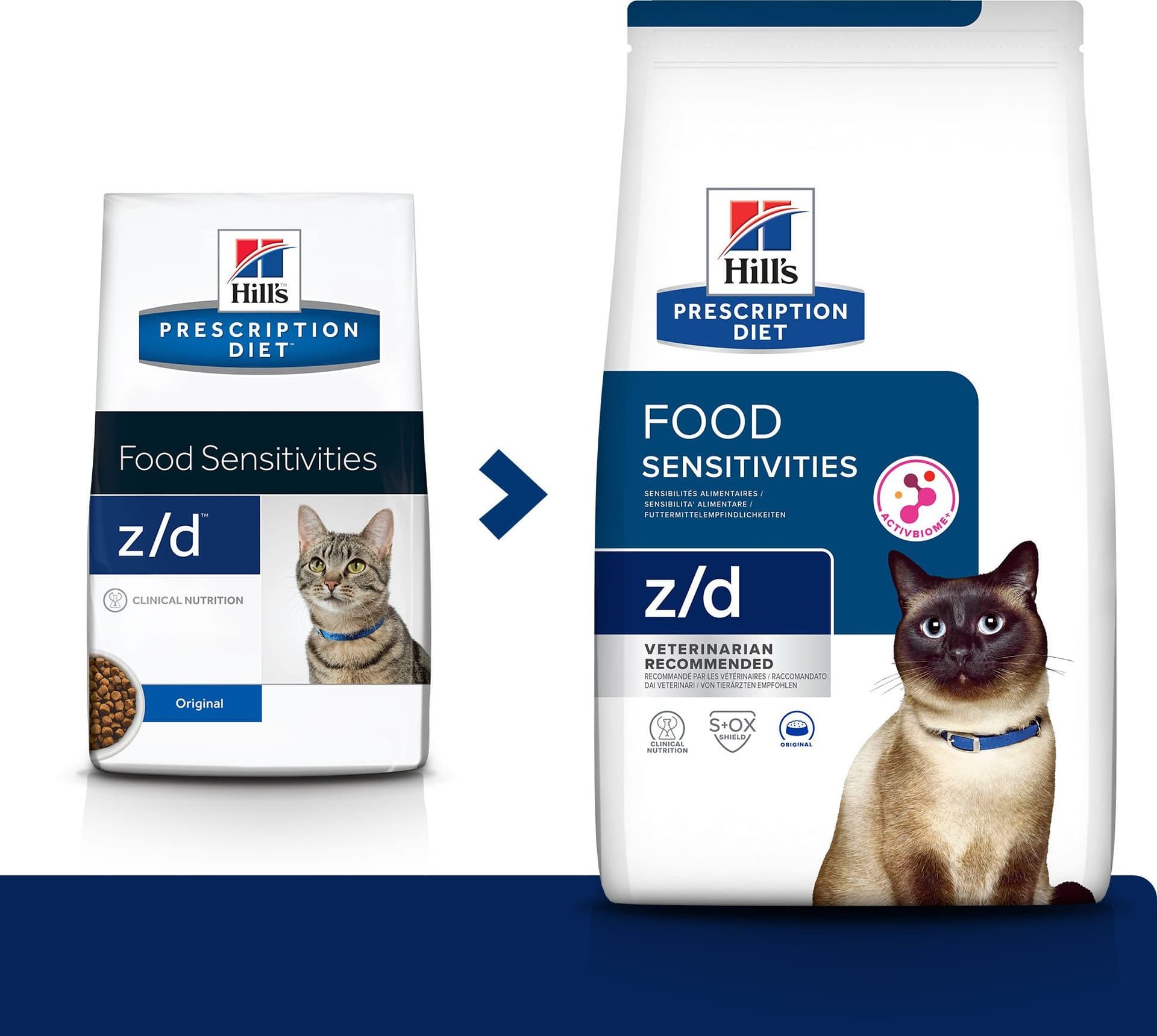 Hill's Prescription Diet z/d Food Sensitivities secco Gatti Adulti in Secco 101 Market - Poggibonsi, commercioVirtuoso.it
