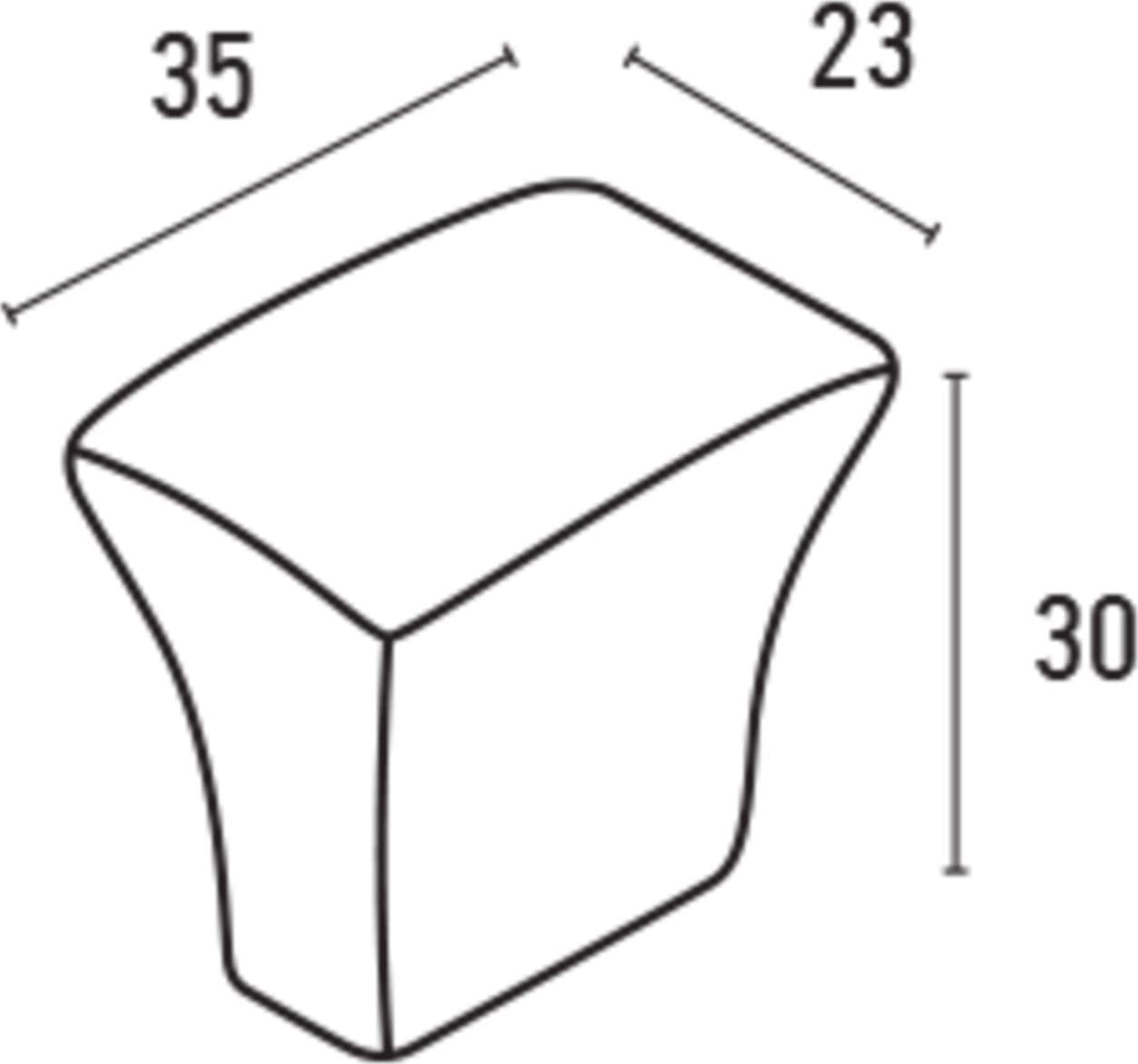 FF Group pomolo per mobili rettangolare colore nichel opaco in Manopole Aloiserw.com - Altomonte, commercioVirtuoso.it