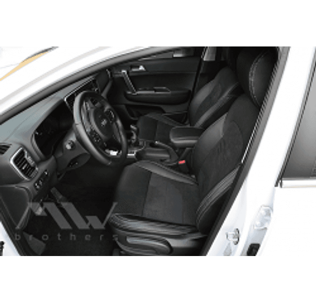 Set Coprisedili Su Misura Per Kia Sportage 4 (2016-2021), Leather style in Set per interni Autooggetti.it - Roma, commercioVirtuoso.it
